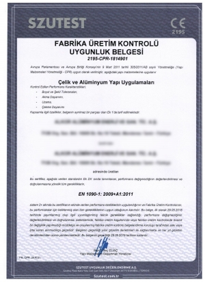 Supplier Quality Certificates