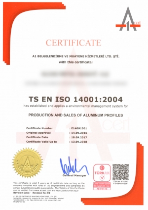 Supplier Quality Certificates