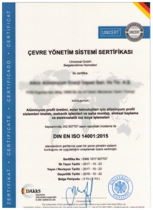 Supplier Quality Certificates